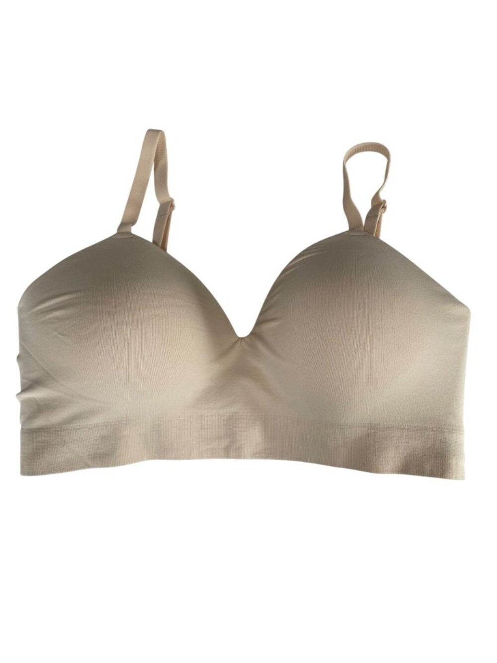 Truekind® Supportive Comfort Wireless Shaping Bra Chai Tan Sz LG 10210 - Picture 3 of 7